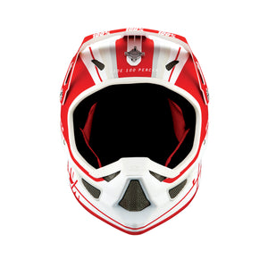 
                  
                    Cargar imagen en el visor de la galería, Casco 100% Status Topenga Red/White
                  
                