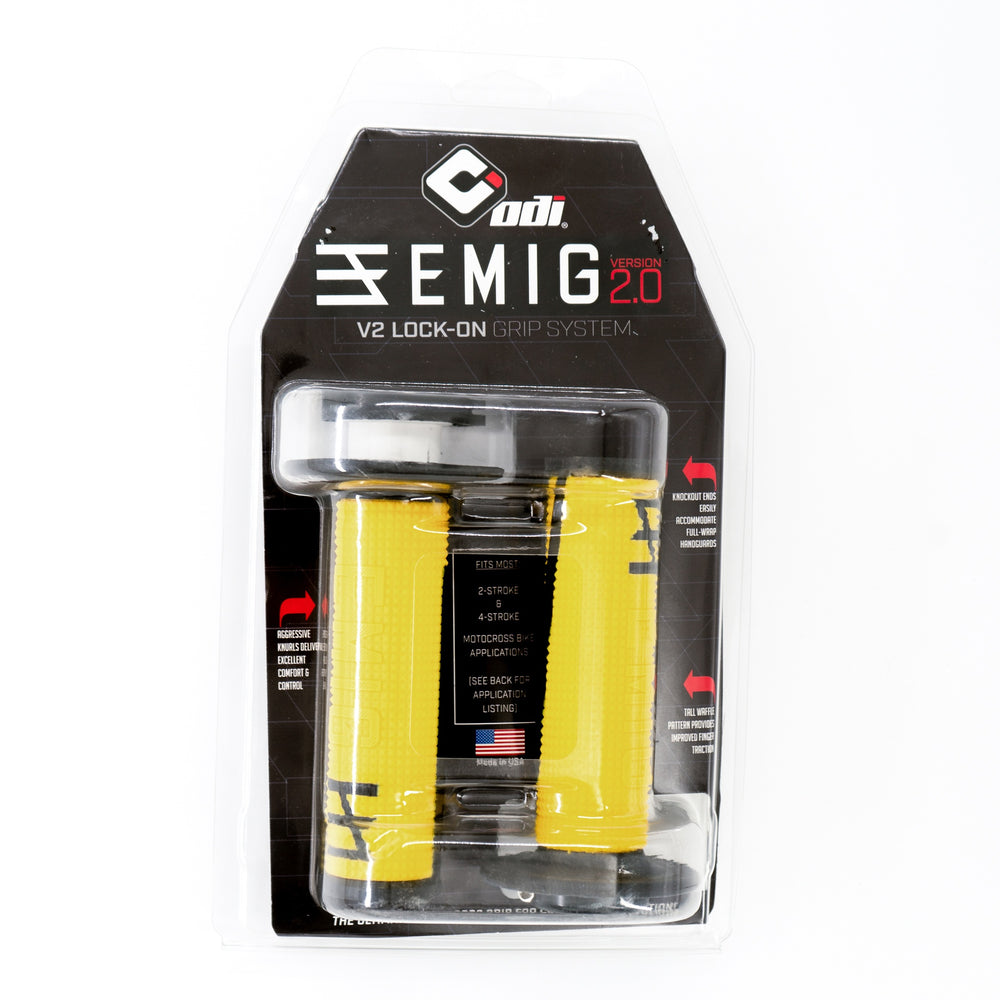 
                  
                    Cargar imagen en el visor de la galería, EMIG 2.0 v2 Lock-ON Grip Yellow/Black
                  
                