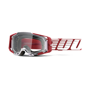 
                  
                    Cargar imagen en el visor de la galería, ARMEGA Goggle Oversized Deep Red - Clear Lens
                  
                