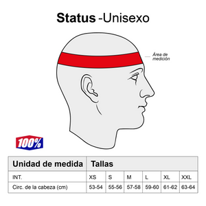 
                  
                    Cargar imagen en el visor de la galería, Casco 100% Status Black
                  
                