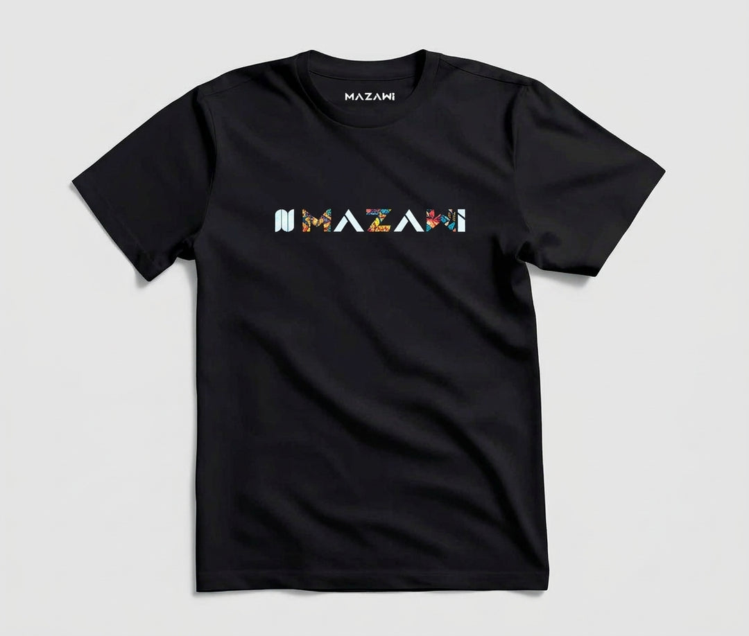 T-Shirt Casual Negro - Mazawi Pro 2026