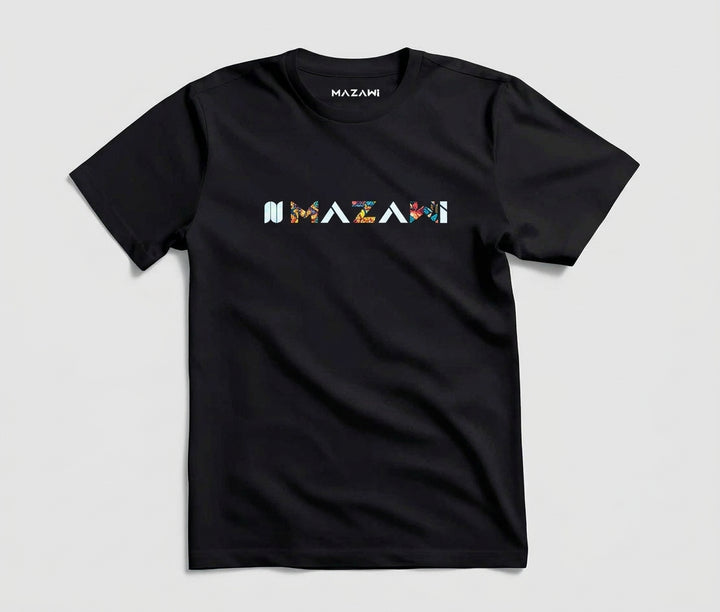 T-Shirt Casual Negro - Mazawi Pro 2026
