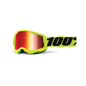 
                  
                    Cargar imagen en el visor de la galería, Goggles para niño 100% Strata 2 Yellow - Mica Espejo Roja
                  
                