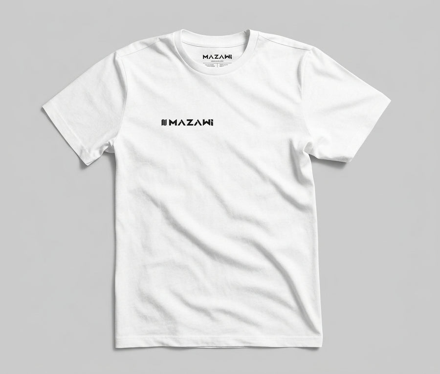 T-Shirt Casual Blanco - Mazawi Pro 2026
