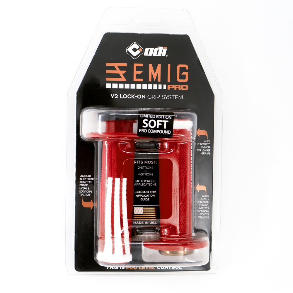 
                  
                    Cargar imagen en el visor de la galería, Emig Pro Mx V2 Lock On Red/Wht
                  
                