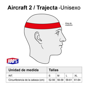 
                  
                    Cargar imagen en el visor de la galería, Casco 100% Aircraft 2 Red/White
                  
                