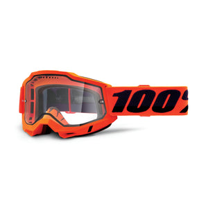 
                  
                    Cargar imagen en el visor de la galería, ACCURI 2 Enduro MTB Goggle Neon Orange - Clear Vented Dual Lens
                  
                