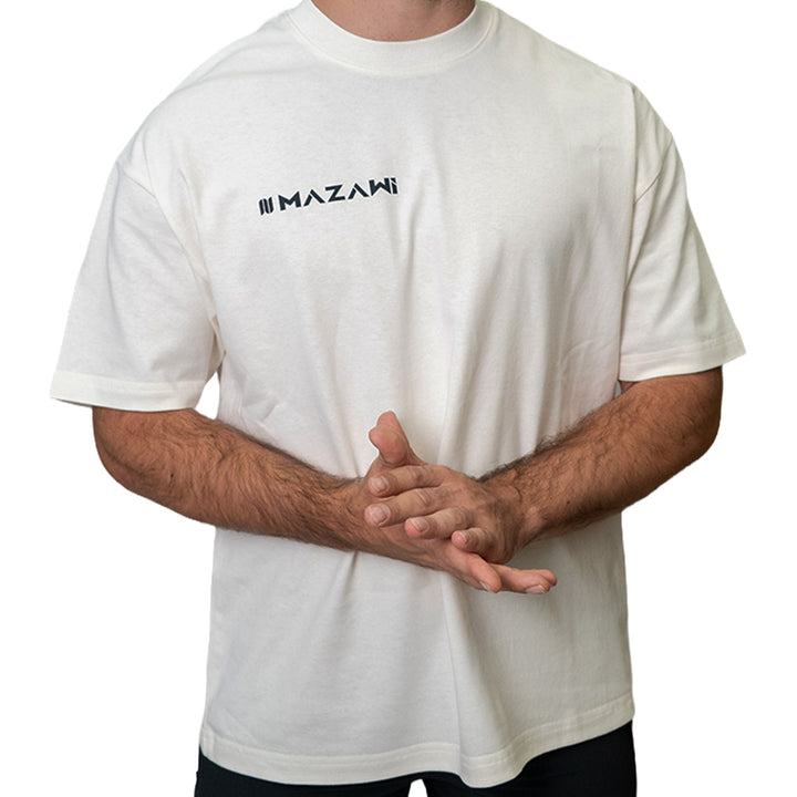T-Shirt Casual Blanco - Mazawi Pro 2026