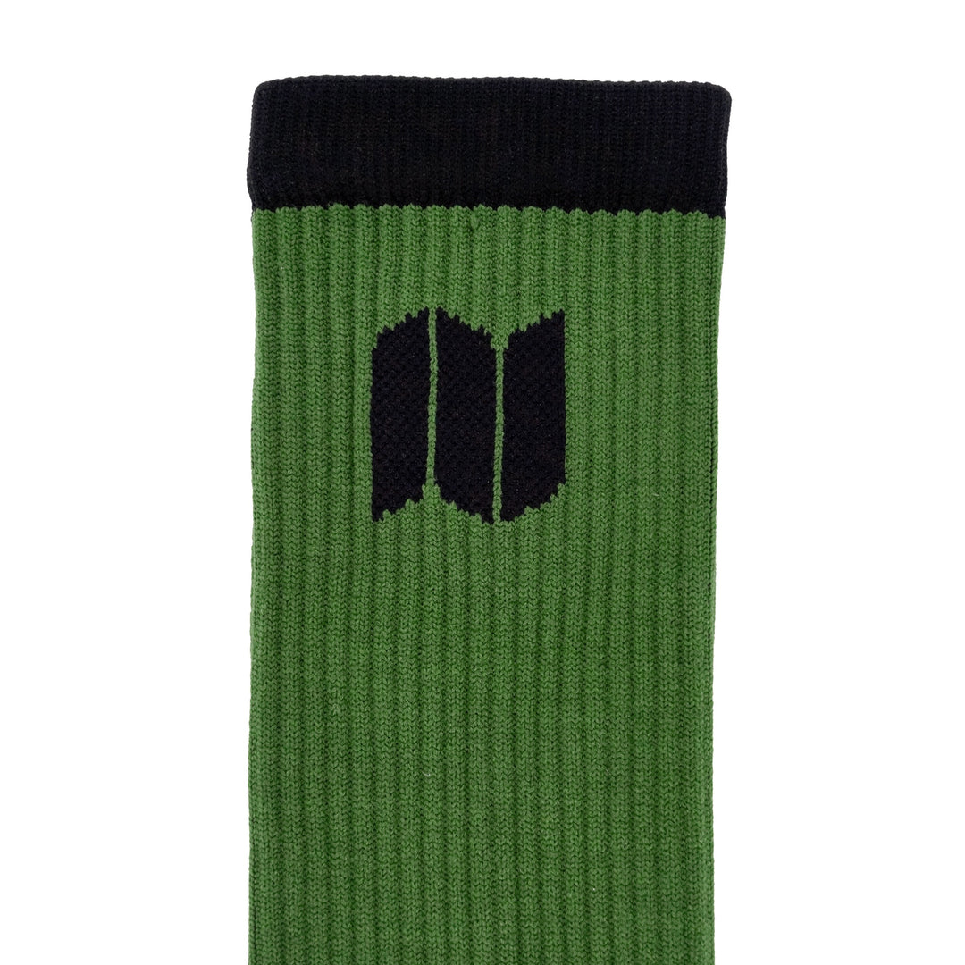 Calceta de Ciclismo Mazawi Negro Olivo